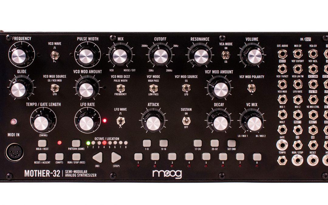 moog mother-32 analog synthesizer