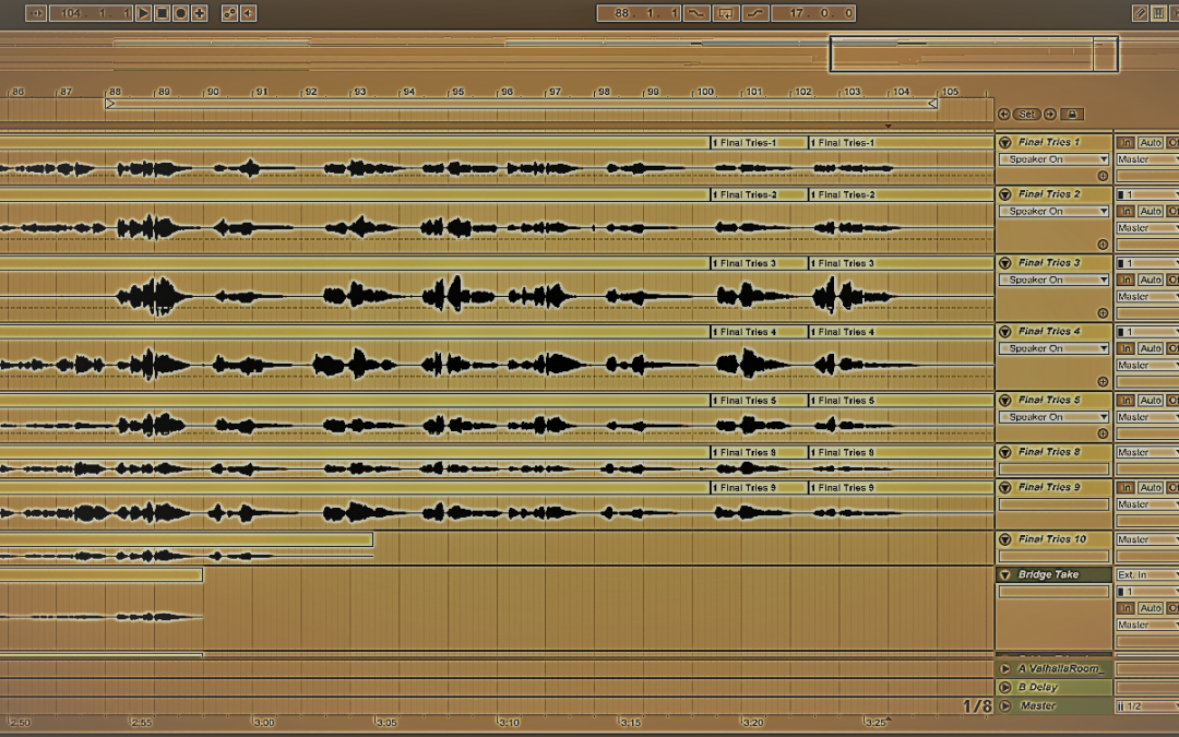 Vocal Comping "Lost in the Wind" by Remote God